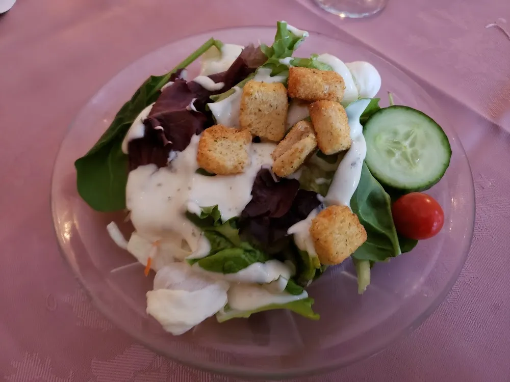 Tossed Salad and Breadsticks